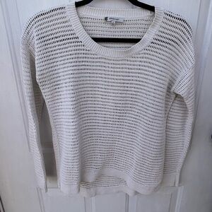 Madewell Women's ivory  Sweater size small 100% cotton